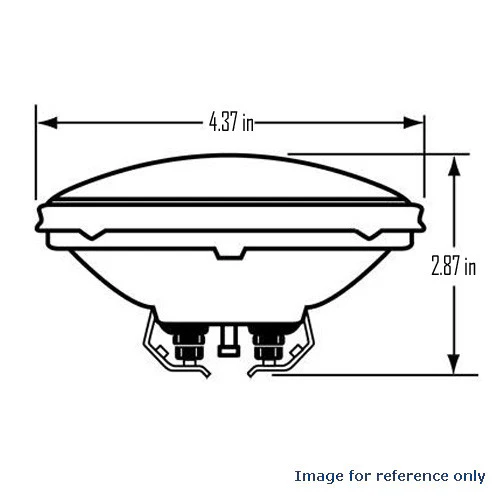 BulbAmerica 40588 4044 12w PAR36 G53 12V Emergency Building Light Bulb - Image 3