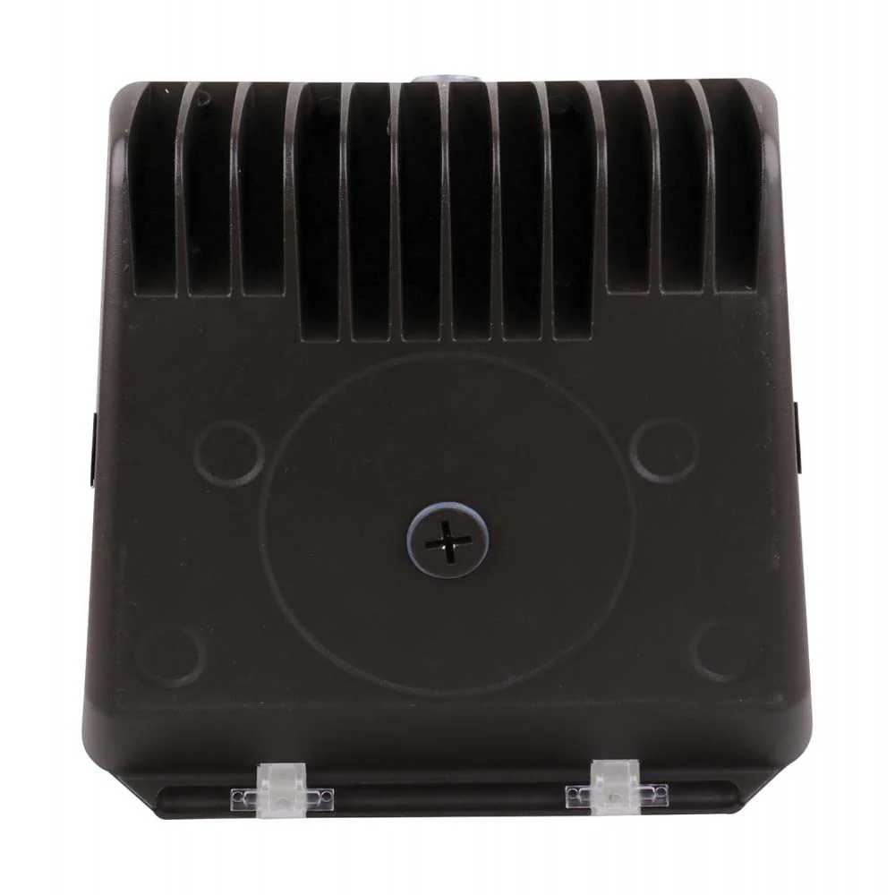 40w Small LED Wall Pack w/ CCT Tunable 120-277v Security Lighting Bronze Finish - Image 3
