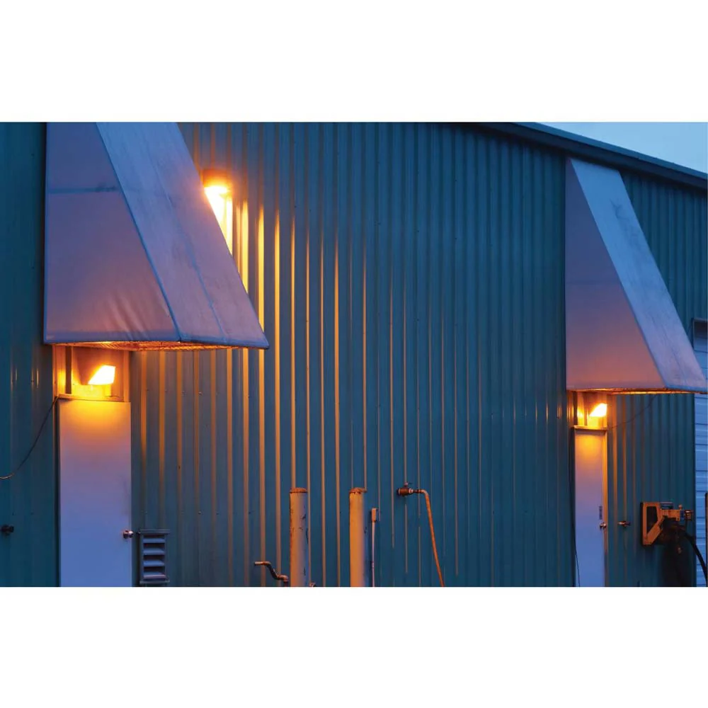 40w Small LED Wall Pack w/ CCT Tunable 120-277v Security Lighting Bronze Finish - Image 8