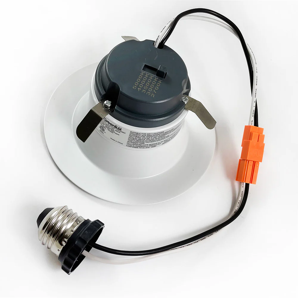 4in Round LED Downlight Selectable CCT 10w 650Lm Dimmable - 65w Replacement - Image 3