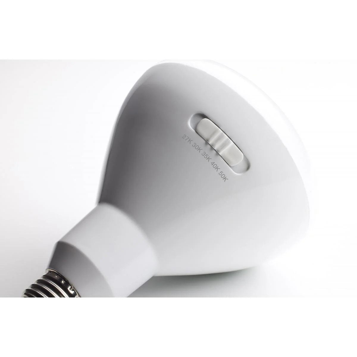 4Pk - Satco 13w BR40 LED 120v CCT Selectable 90 CRI White Finish Bulb - Image 2