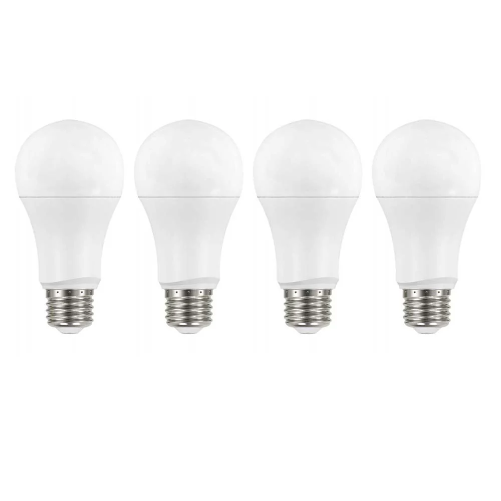 4Pk - Satco 14w 120v A19 LED E26 Base 1600L 4000k Cool White - 100W Equiv - Image 4