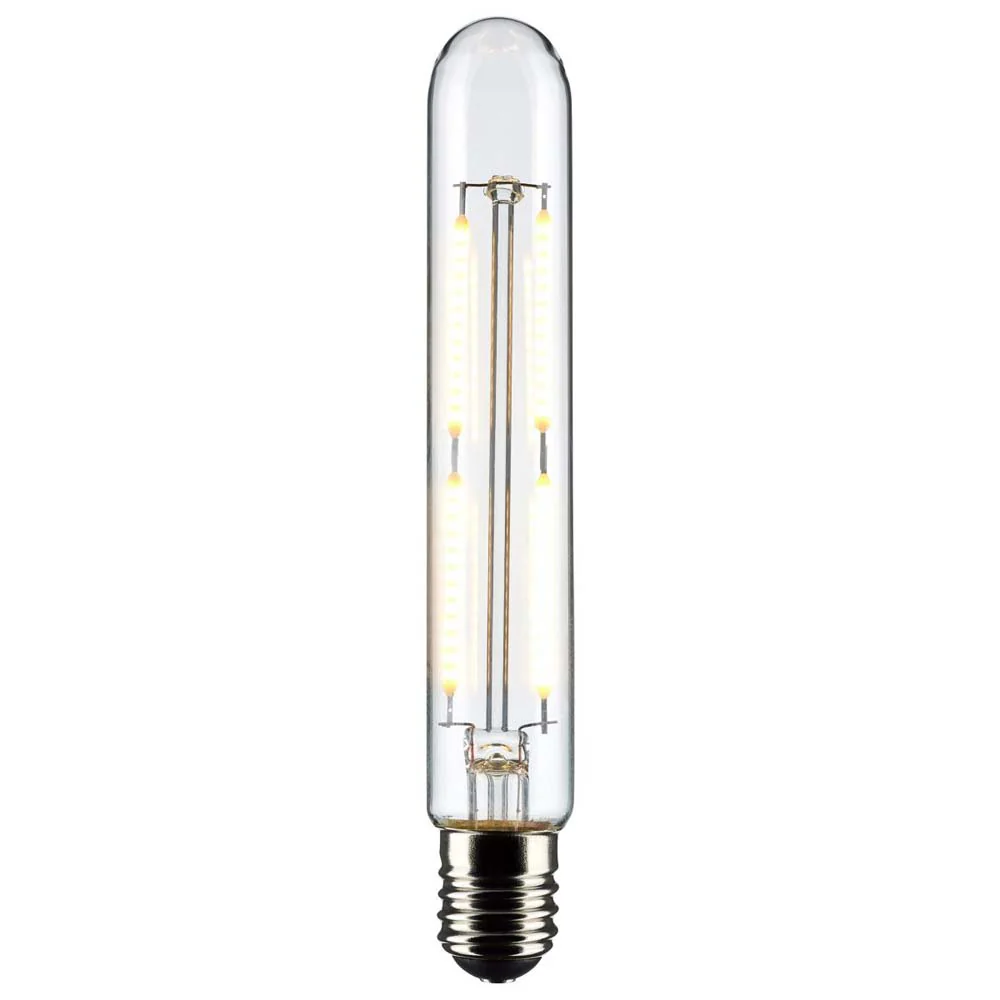Satco 4W T6.5 LED Clear Intermediate Base 3000K Warm White 400 Lumens 120v - Image 2