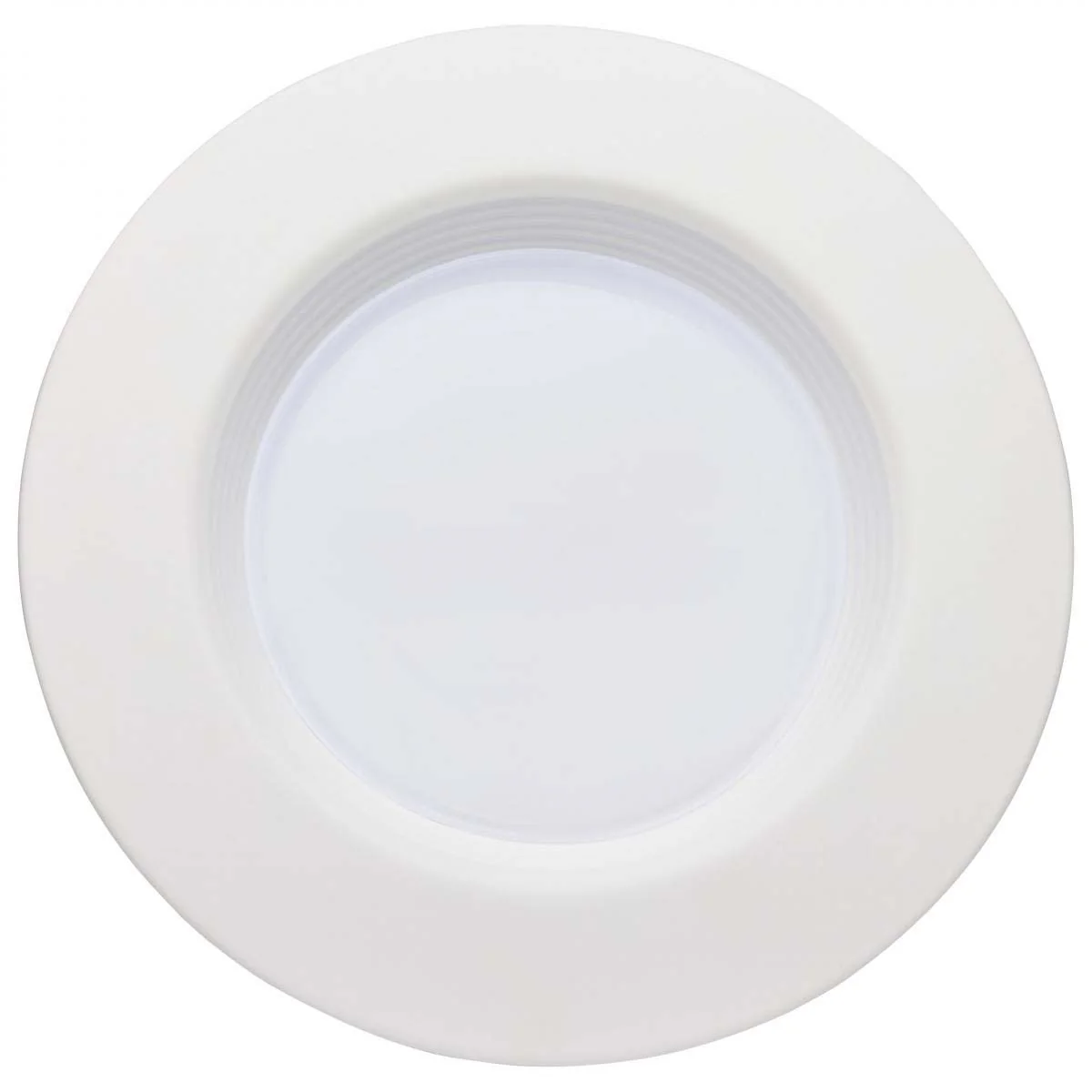 5-6-in LED Retrofit Downlight Wattage Lumens & CCT Selectable Round White Finish - Image 3