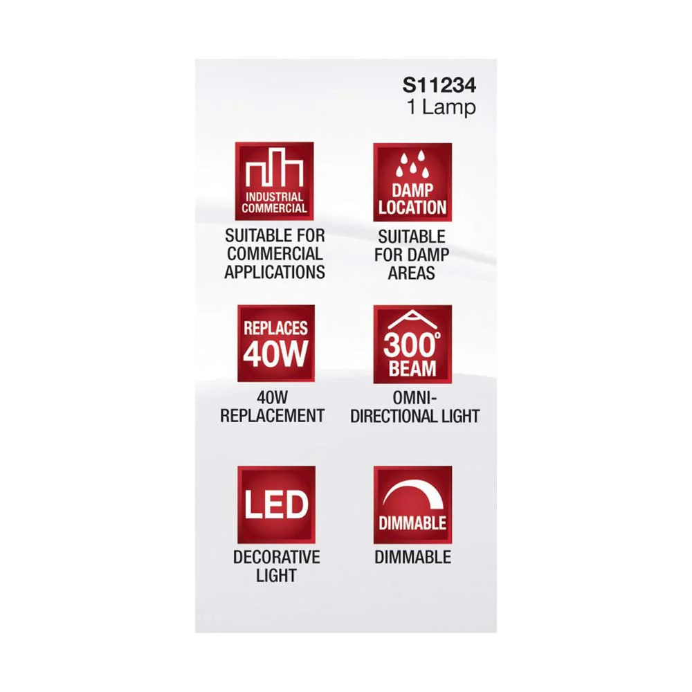 5W JCD LED Clear 3000K G9 G9 Double Loop Base 120v - Image 5