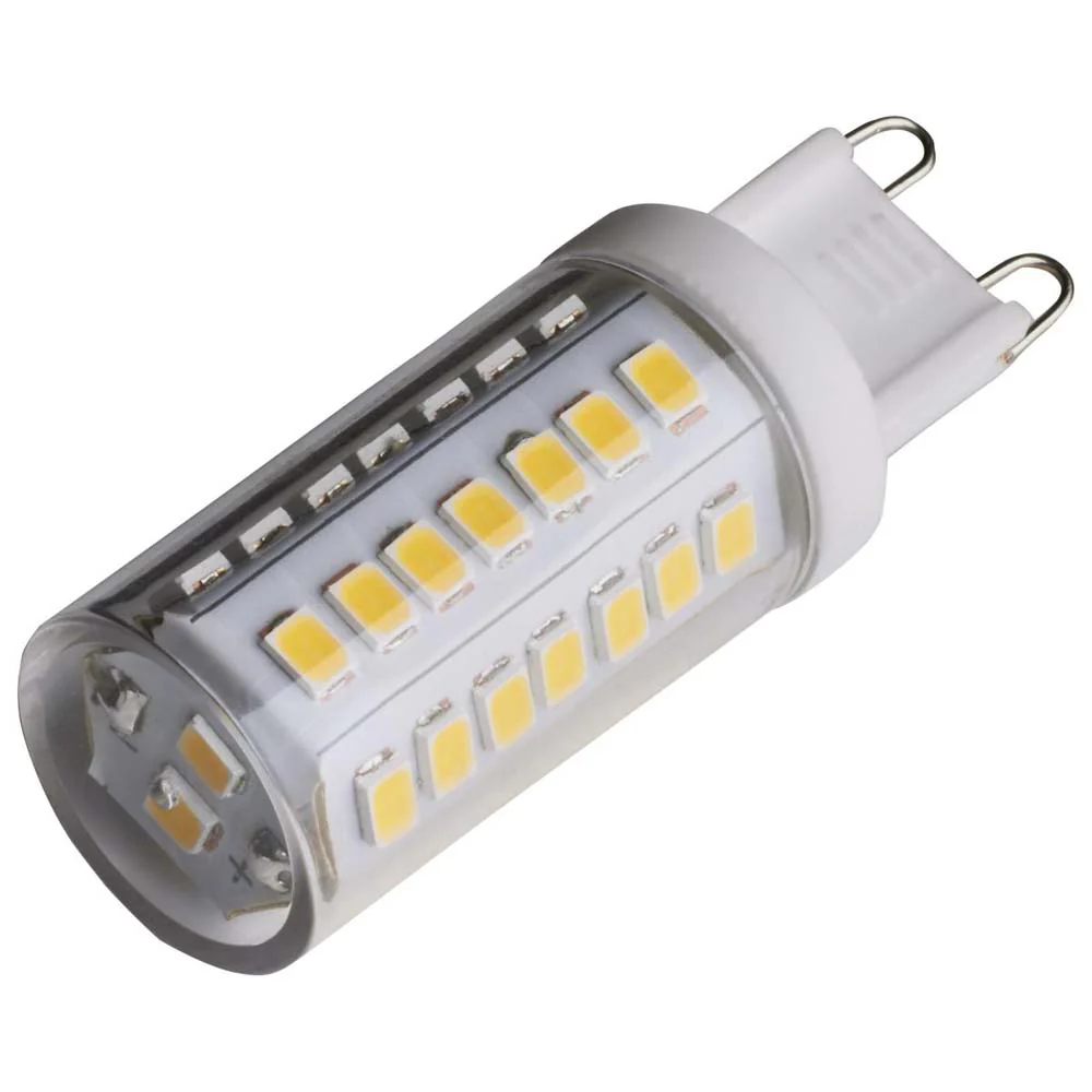 5W JCD LED Clear 4000K G9 G9 Double Loop Base 120v - Image 2
