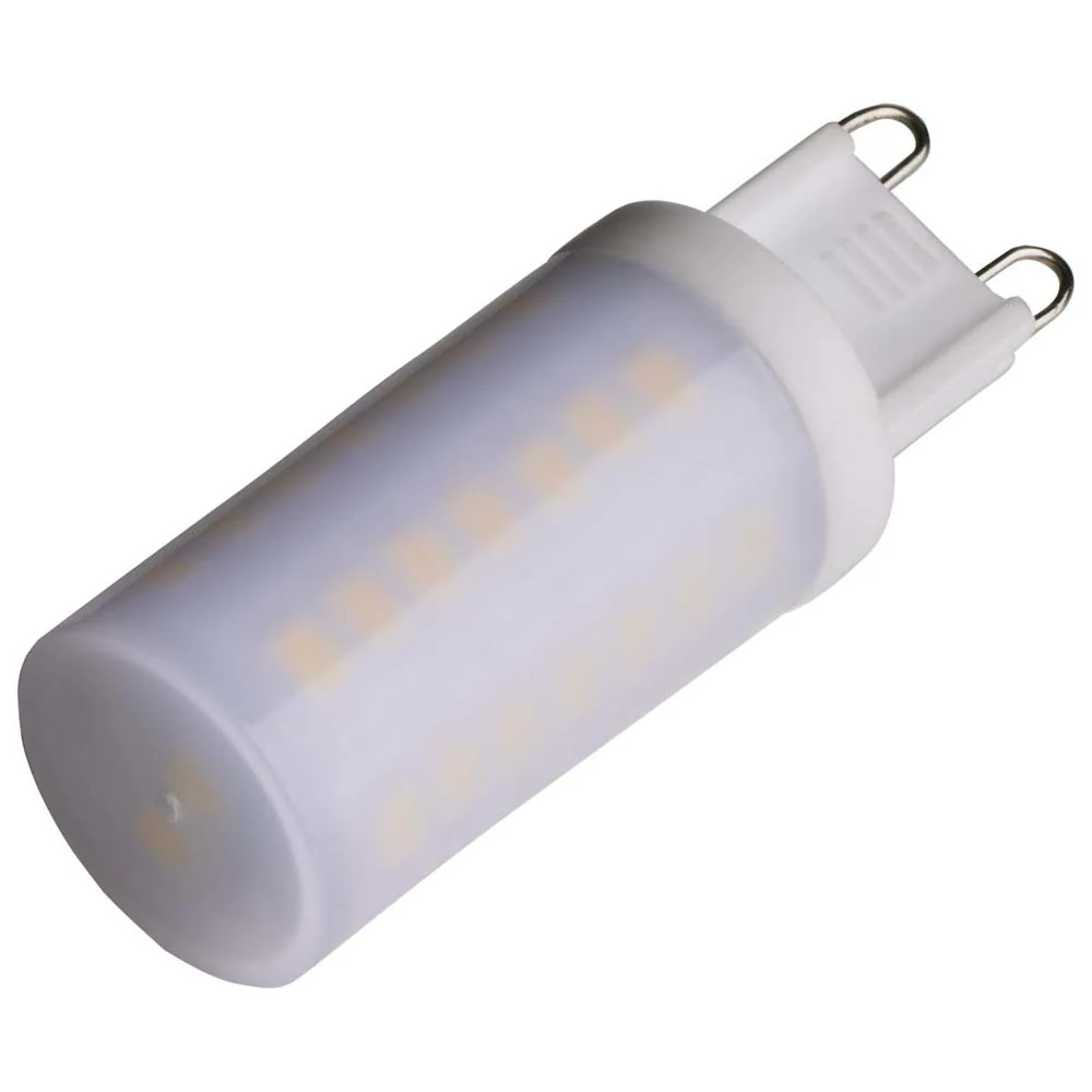 5W JCD LED Frosted 4000K G9 G9 Double Loop Base 120v - Image 2