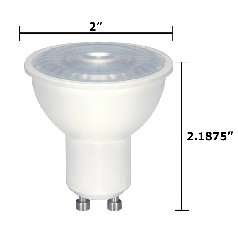 6.5w MR16 LED 120v GU10 base 40' beam spread 4000K Cool White - Image 2