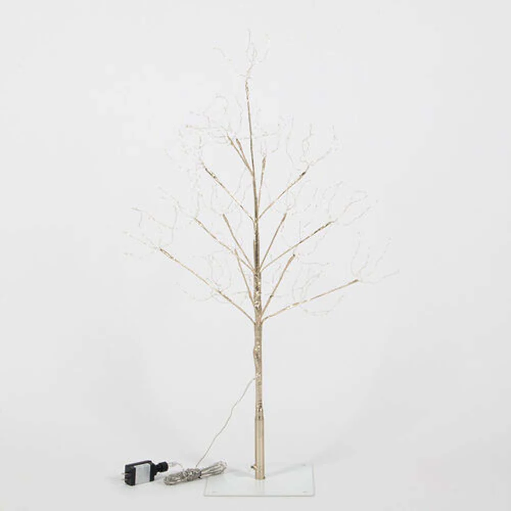 6-ft. Gold Fairy Light Tree, Warm White LED - Image 2