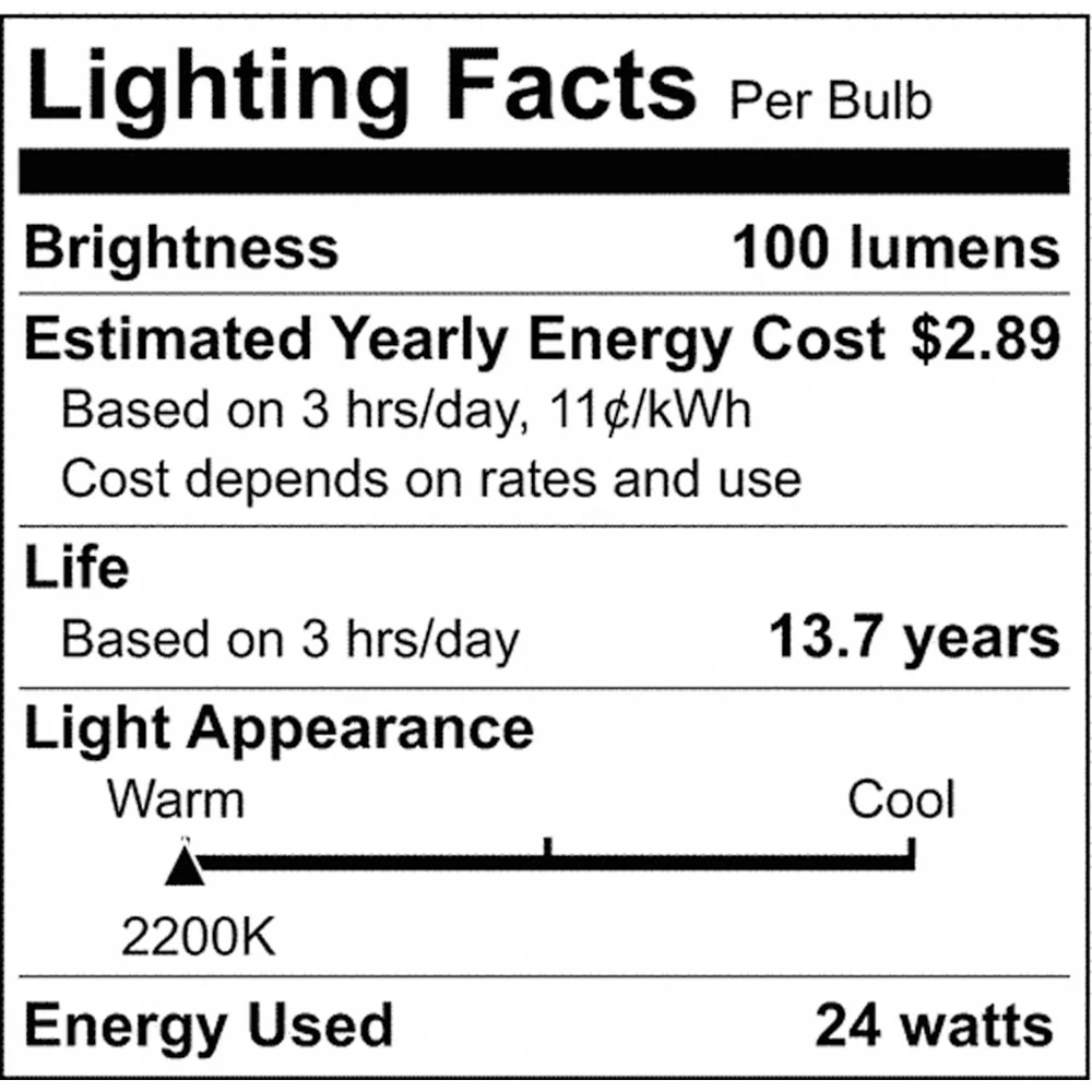 60-ft 120v Commercial LED String Light - Includes 2200K 24-S14 bulbs - Image 2