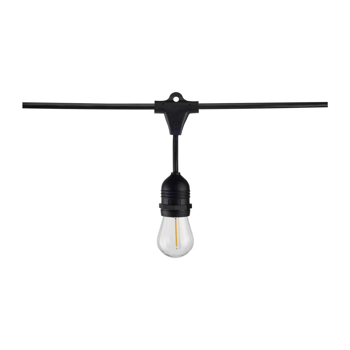 60-ft 120v Commercial LED String Light - Includes 2200K 24-S14 bulbs - Image 3