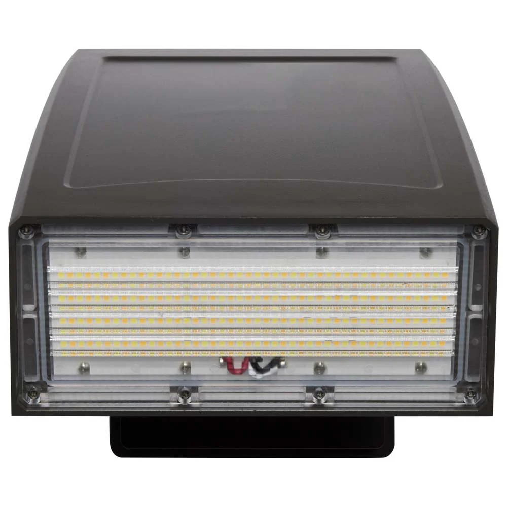 60w Adjustable LED Wall Pack CCT Tunable 7200-7500 Lumens DLC Premium - Image 3