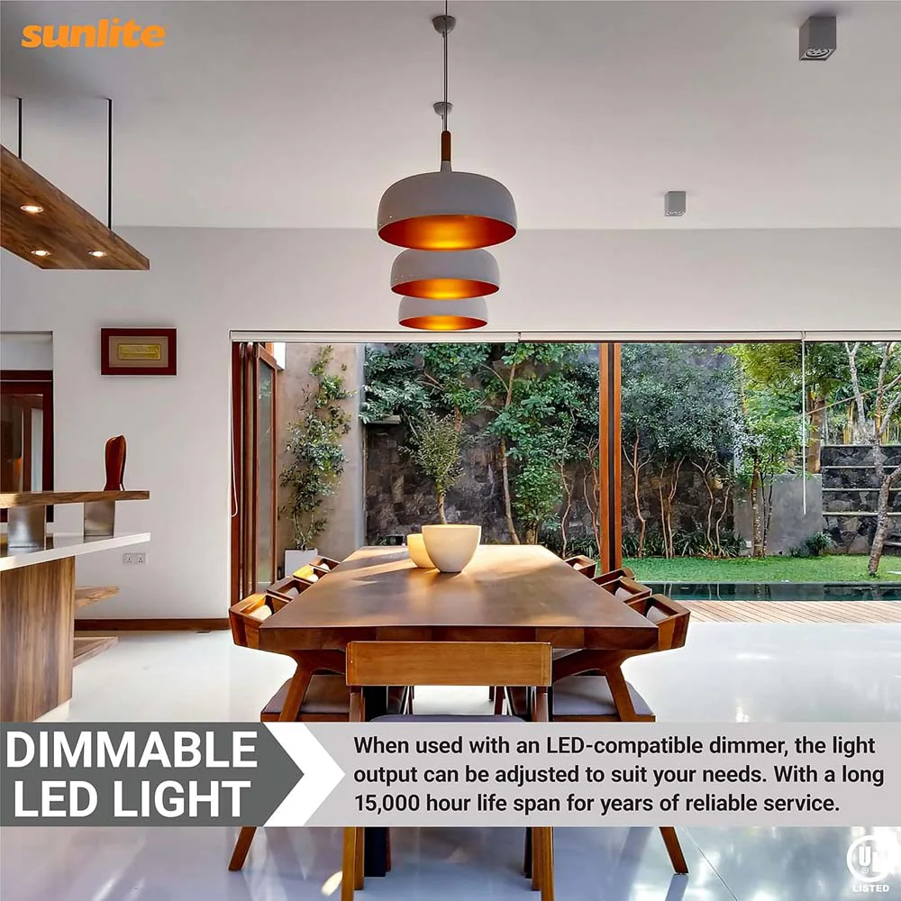 6Pk - Sunlite 4w LED S14 Glass String E26 Base 2700K Bulb - 25W Equiv - Image 5