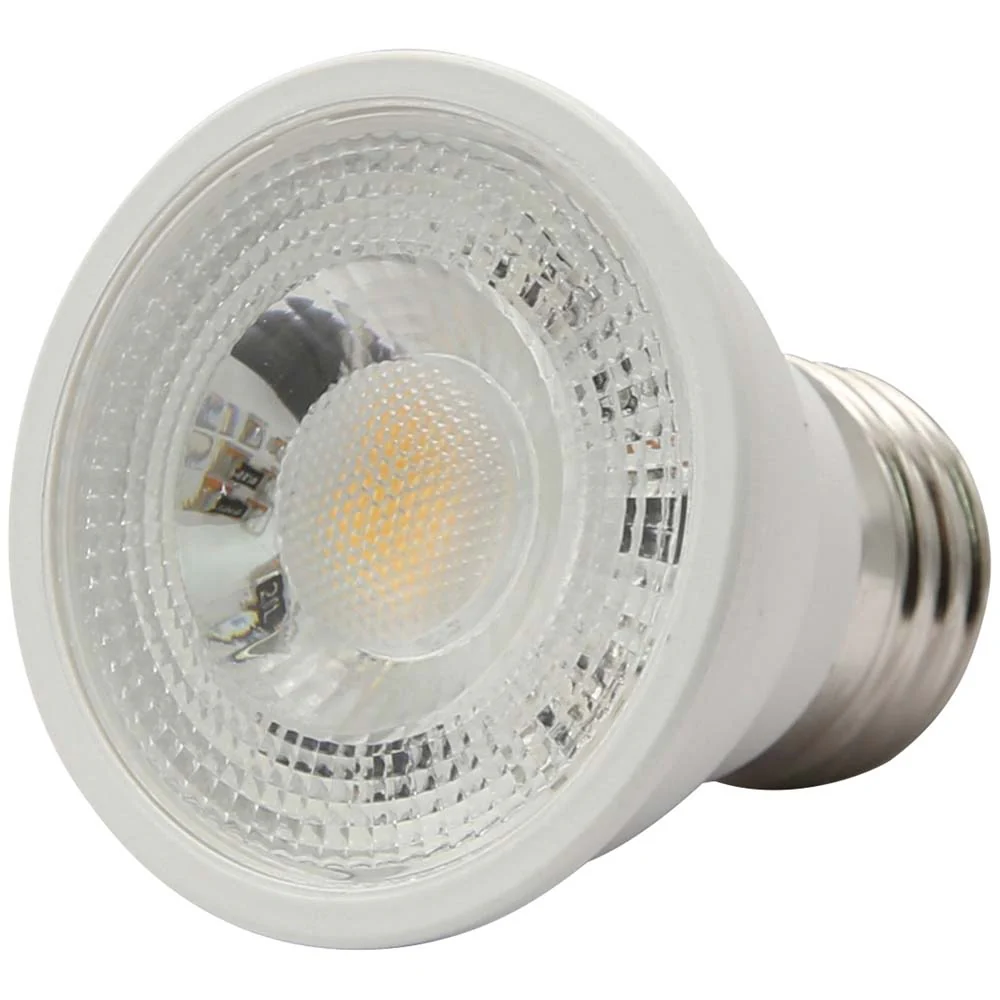 6Pk - Sunlite 7w LED PAR16 Short Neck E26 Base 3000K Bulb - 60W Equiv - Image 3