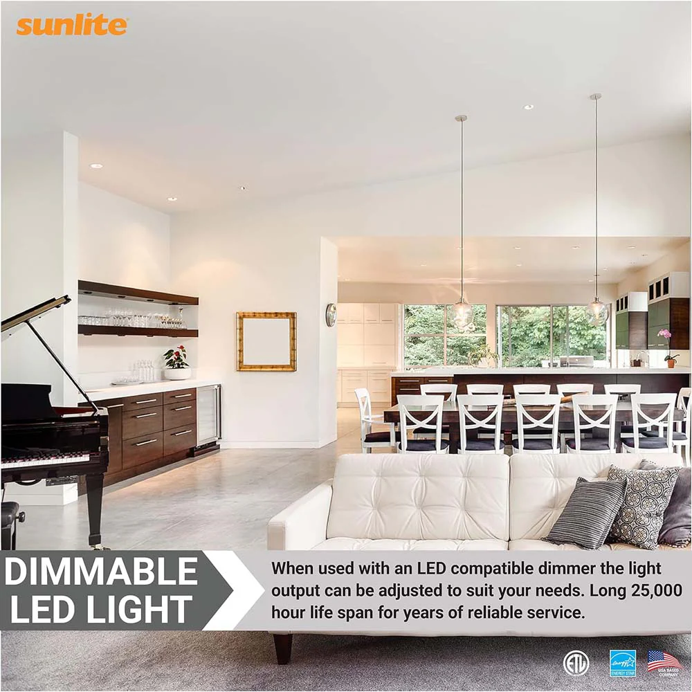 6Pk - Sunlite LED Par30 Short Neck Dimmable 4000k Cool White Bulb - Image 4