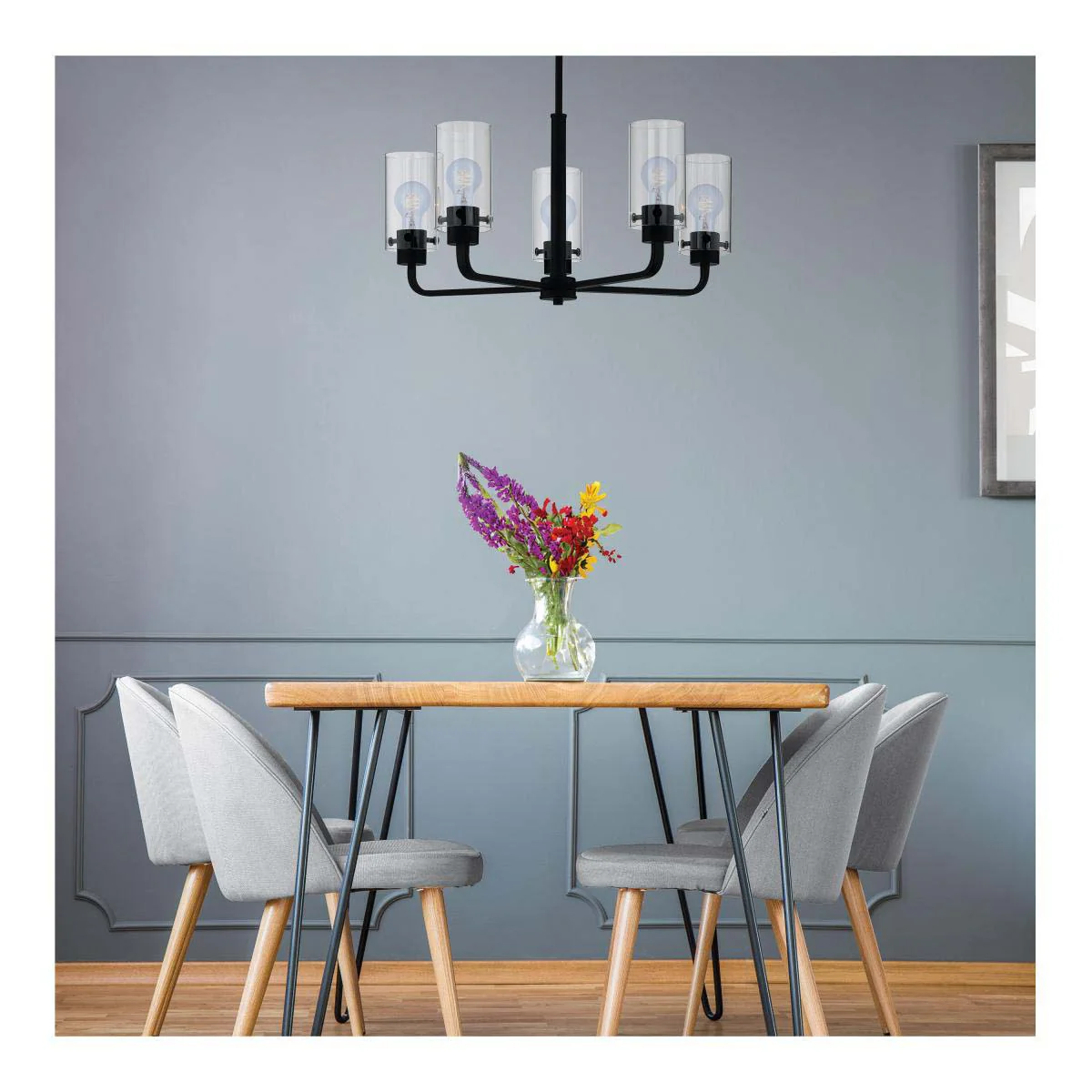 6w A19 LED Reminiscent Flex Gray Coil Filament E26 Base 2700K CCT Clear 120v - Image 9