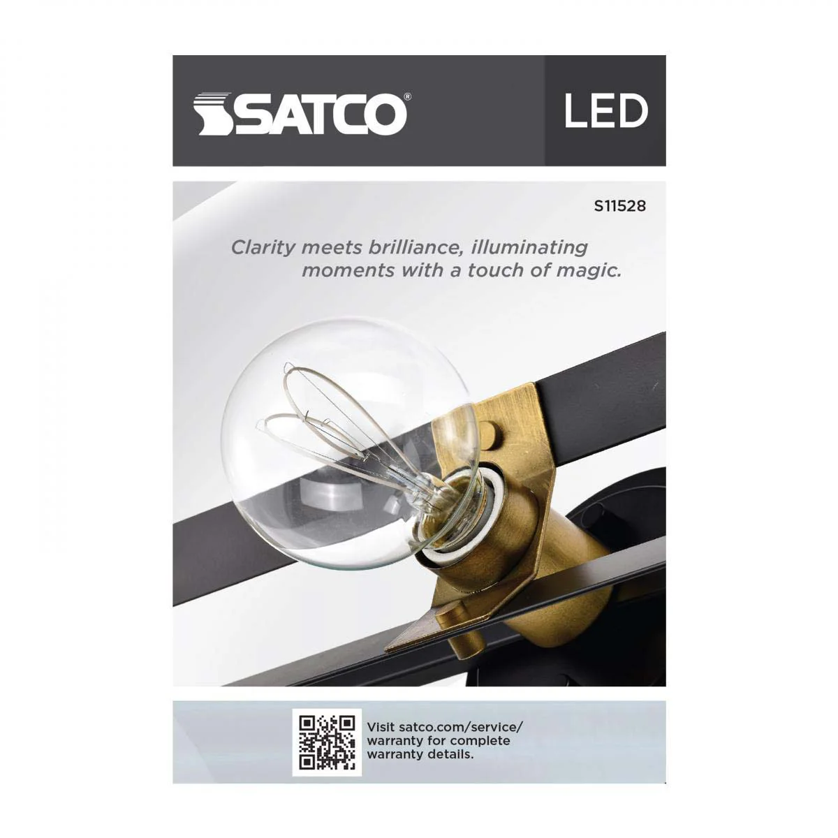 6w G25 LED Reminiscent Flex Gray Filament E26 Base 2700K CCT Clear 120v - Image 5