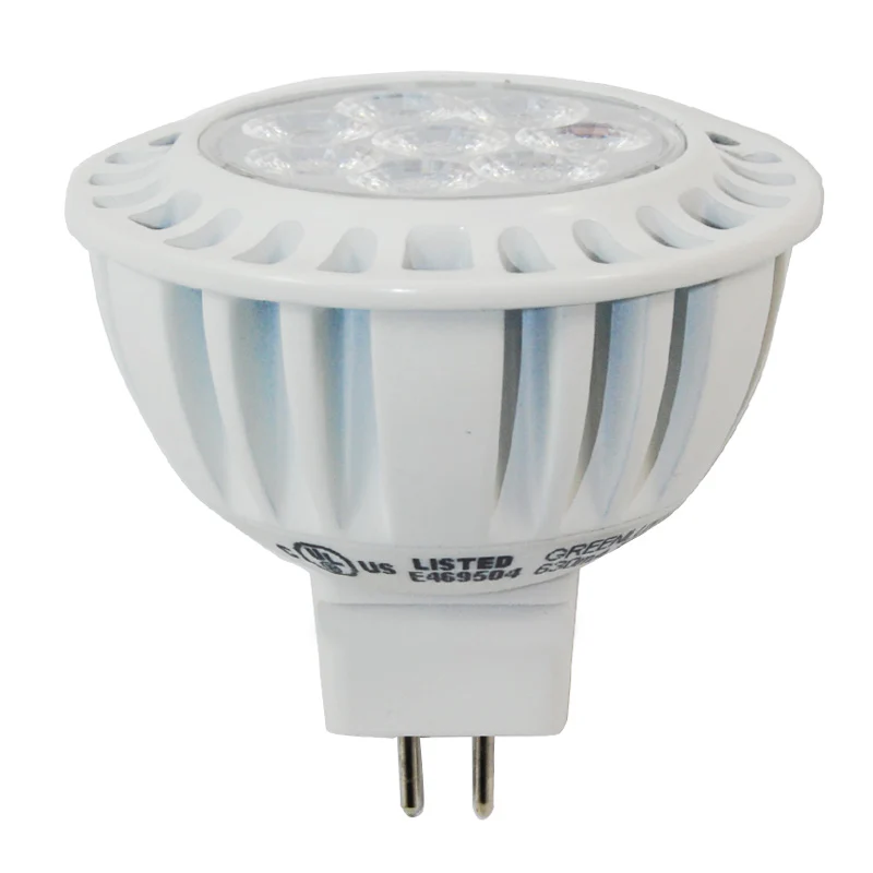 7.5W MR16 LED Cool White Dimmable 550LM Flood Light Bulb - 50w equal