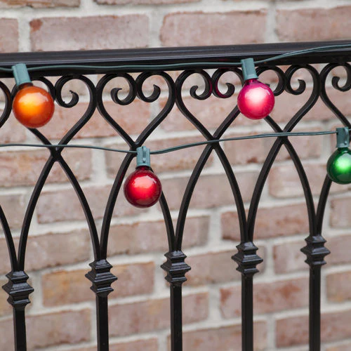 25 Bulbs 7W 120V G50 Multicolor Satin E12 Candelabra Base Globe Lights - Image 3