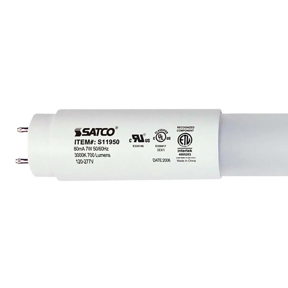 7W 18-in T8 Linear LED G13 Base 3000K 700Lm Ballast Bypass - 75w equiv - Image 3
