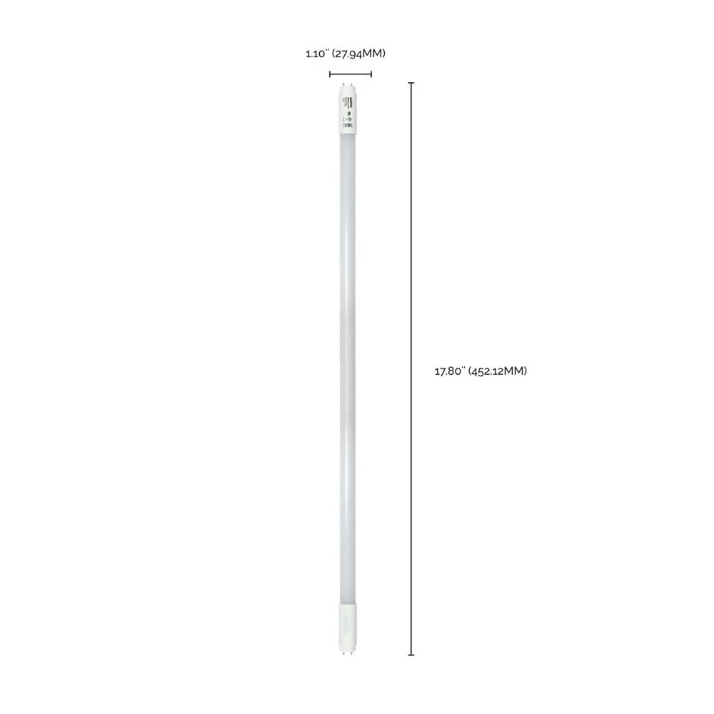 7W 18-in T8 Linear LED G13 Base 3000K 700Lm Ballast Bypass - 75w equiv - Image 5