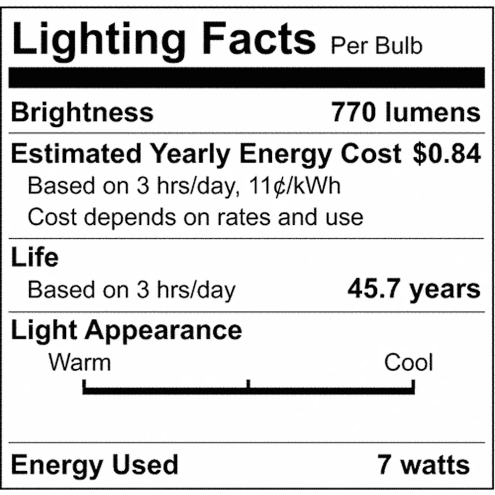 7W 18-in T8 Linear LED G13 Base 6500K 770Lm Ballast Bypass - 75w equiv - Image 7