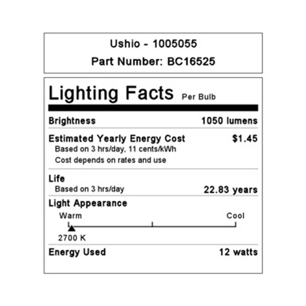8Pk - Ushio 12w Uphoria PRO Gold LED PAR30 FL40 E26 Base 2700k Reflector Bulb - Image 3