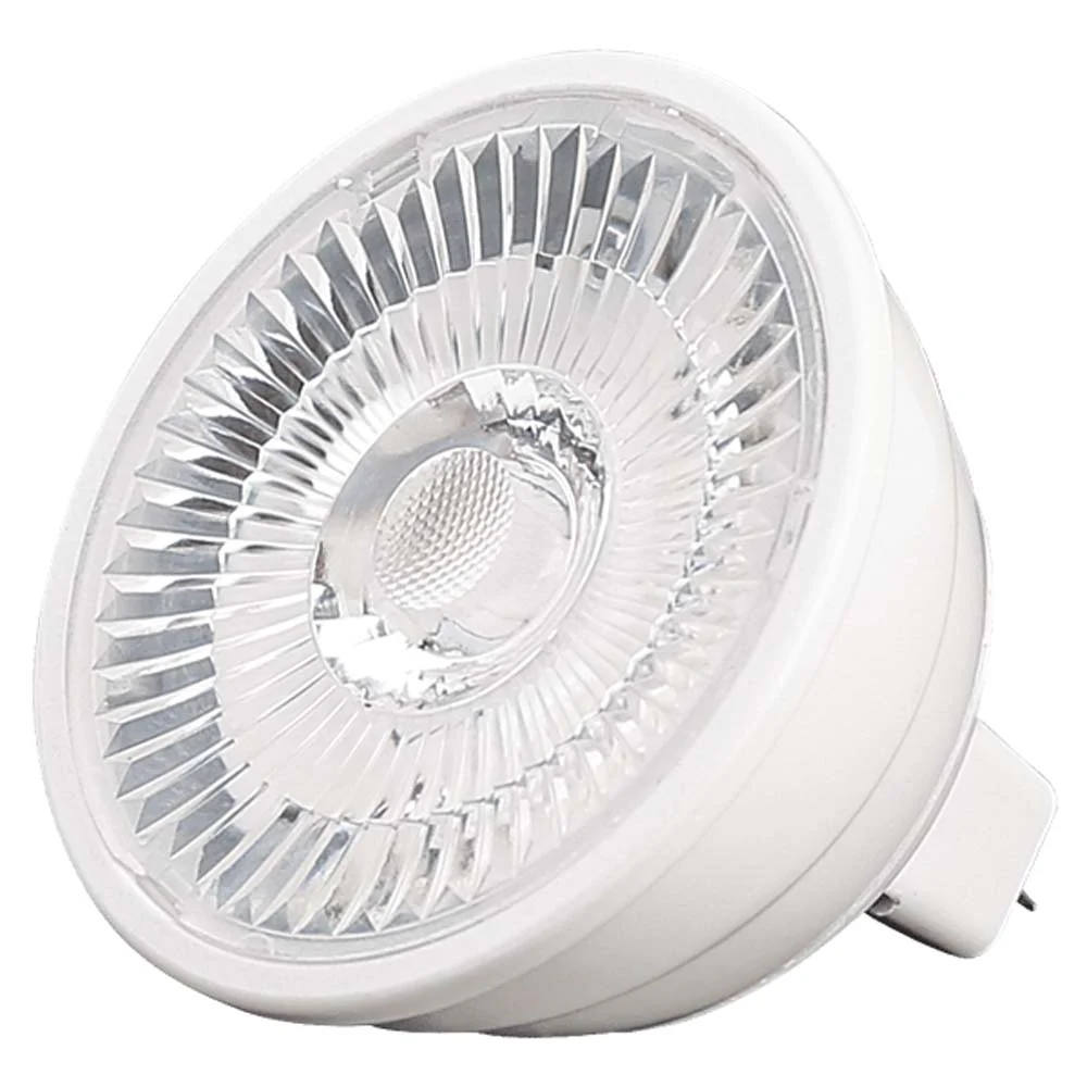 8Pk - Ushio 7w Uphoria PRO Gold LED MR16 FL36 GU5.3 Base WW 3000k Reflector Bulb - Image 2