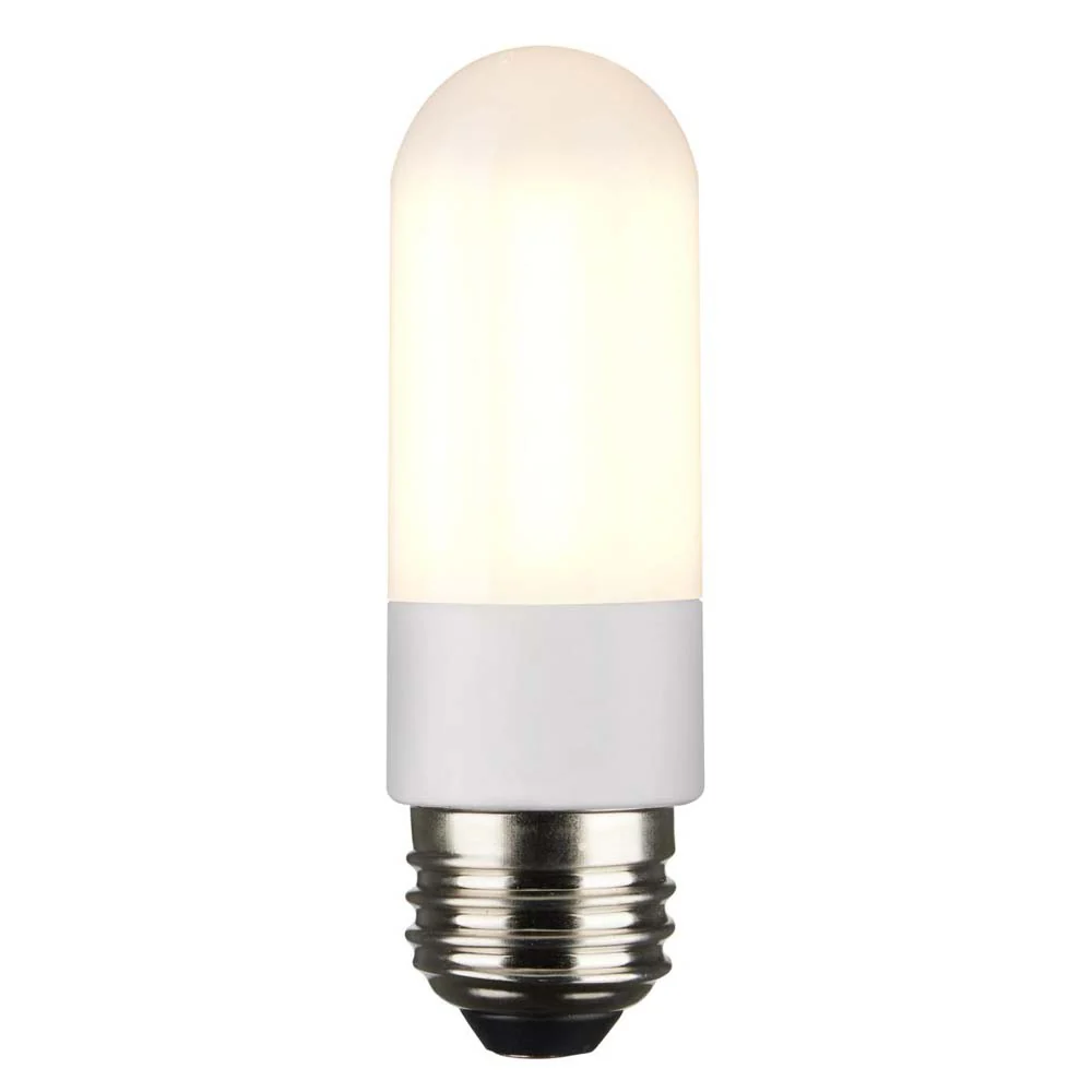 8W 120v T10 LED Frosted E26 3000K High Lumen Tubular Bulb Carded - 60w equiv - Image 2