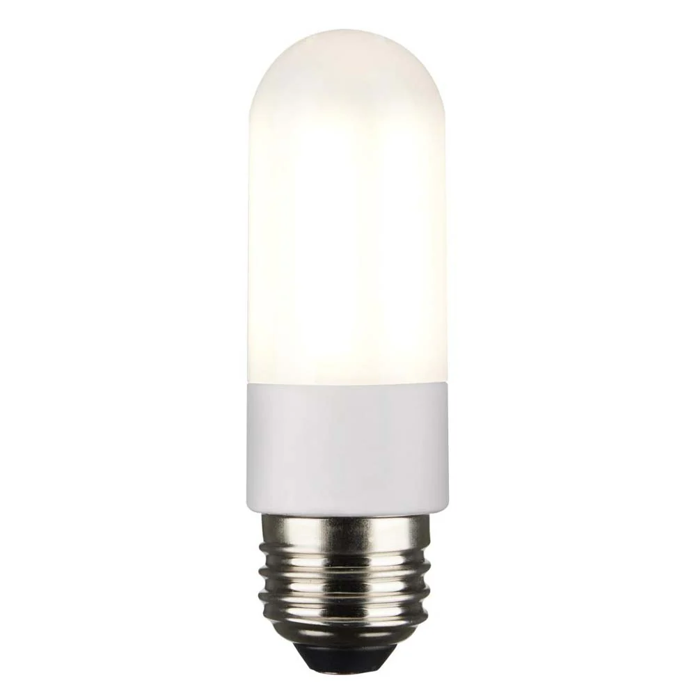 8W 120v T10 LED Frosted E26 4000K High Lumen Tubular Bulb Carded - 60w equiv - Image 2