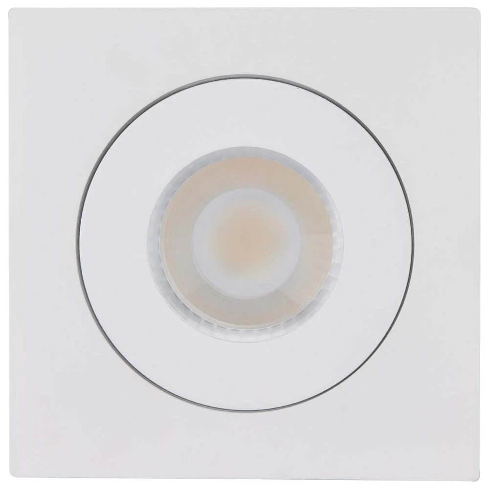 9w CCT Tunable LED Direct Wire Downlight 4-in Square Remote Driver White - Image 4