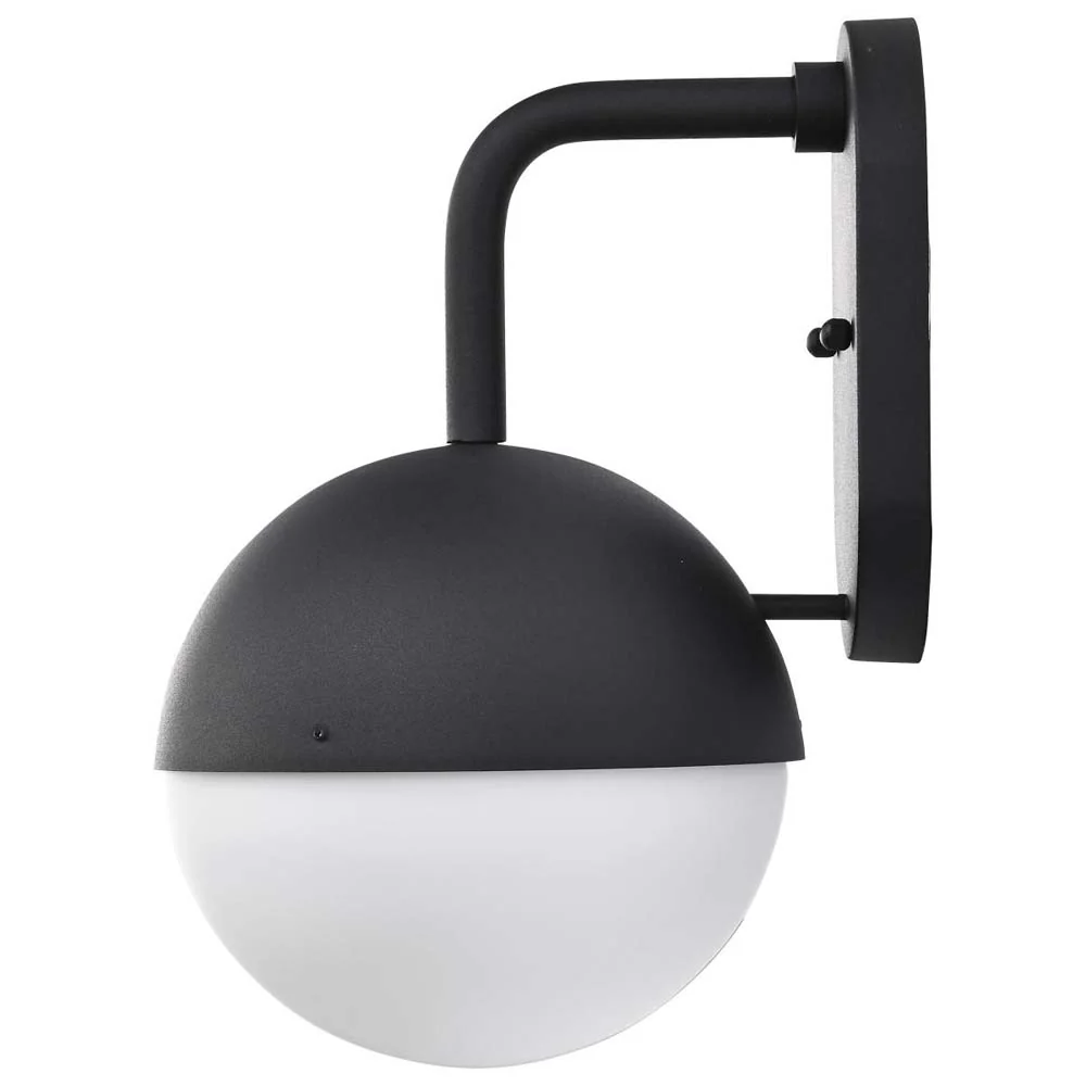 Atmosphere 6W LED Medium Wall Lantern Matte Black w/ White Opal Glass - Image 2