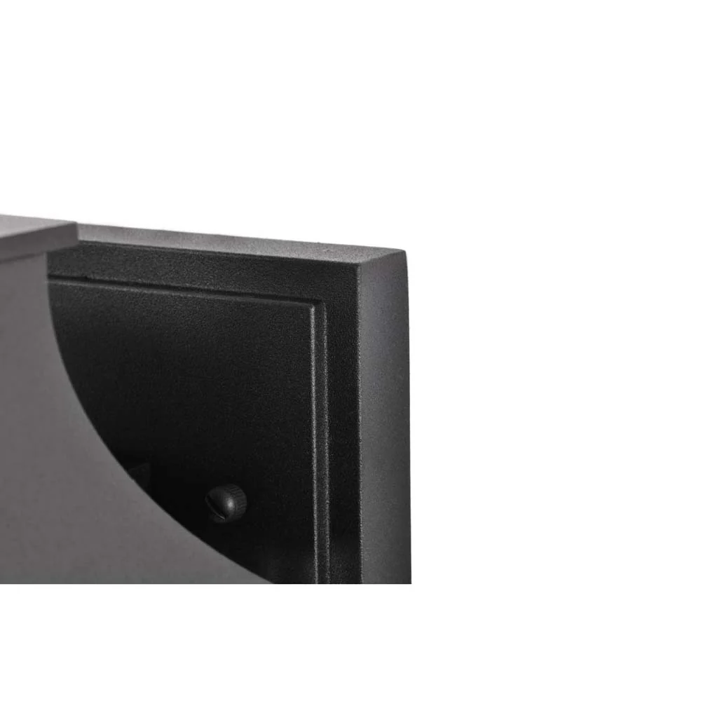 Austen Outdoor 17-in Large Wall Light Matte Black Finish w/ Clear Water Glass - Image 8