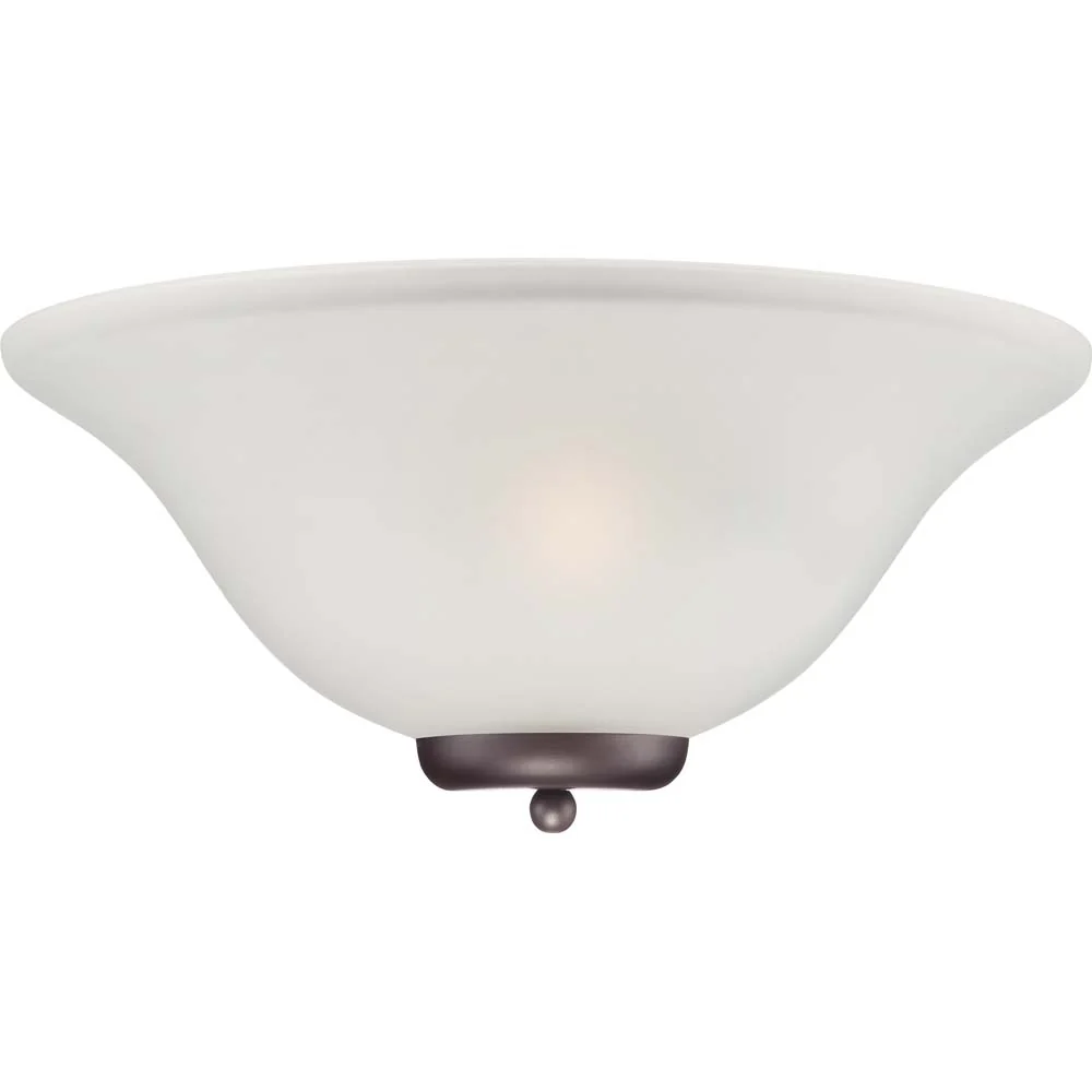 Ballerina - 1 Light Wall Sconce - Mahogany Bronze w/ Frosted Glass