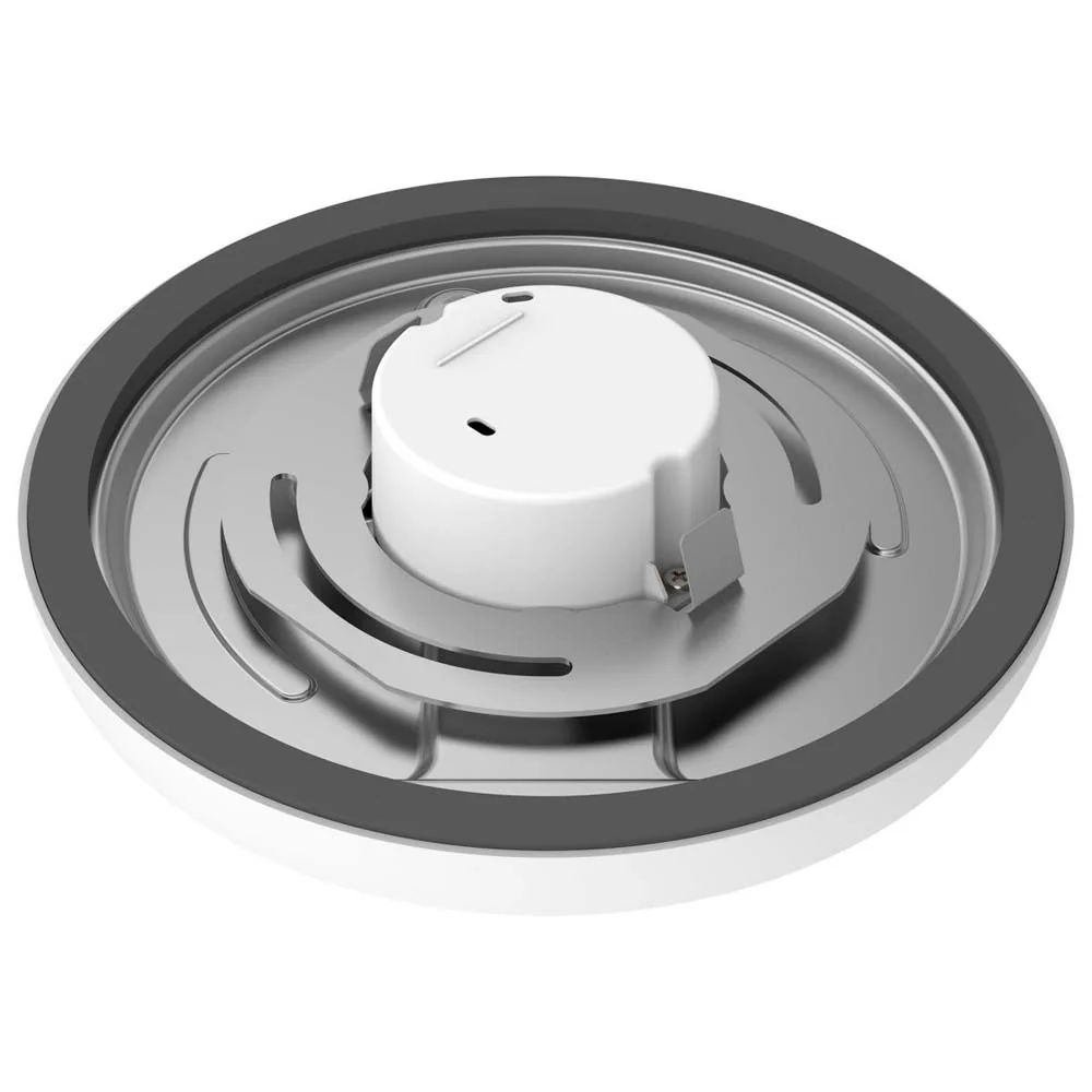 11w 7in. Round LED Flush Mount 3000K with White Finish - Image 2