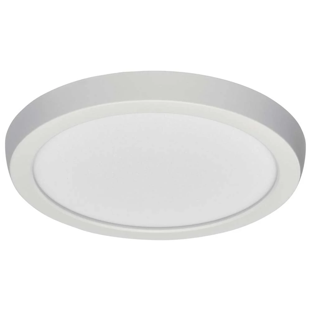 11w 7in. Round LED Flush Mount 3000K with White Finish - Image 3