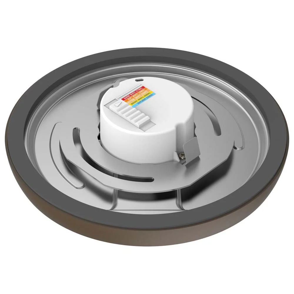 11w 7in. Round LED Flush Mount CCT Selectable with Bronze Finish - Image 2