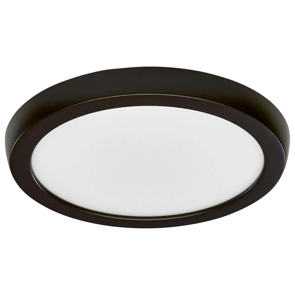11w 7in. Round LED Flush Mount CCT Selectable with Bronze Finish - Image 3