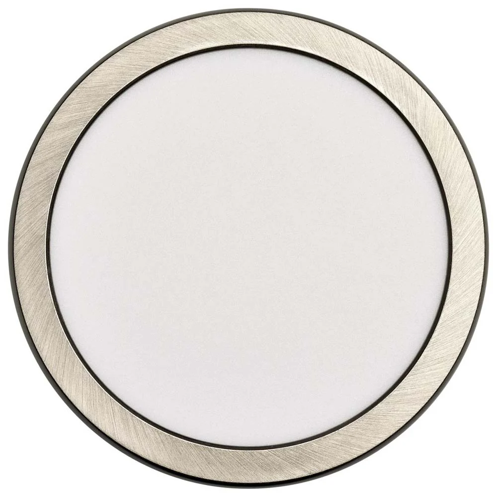 11w 7in. Round LED Flush Mount CCT Selectable with Nickel Finish - Image 4