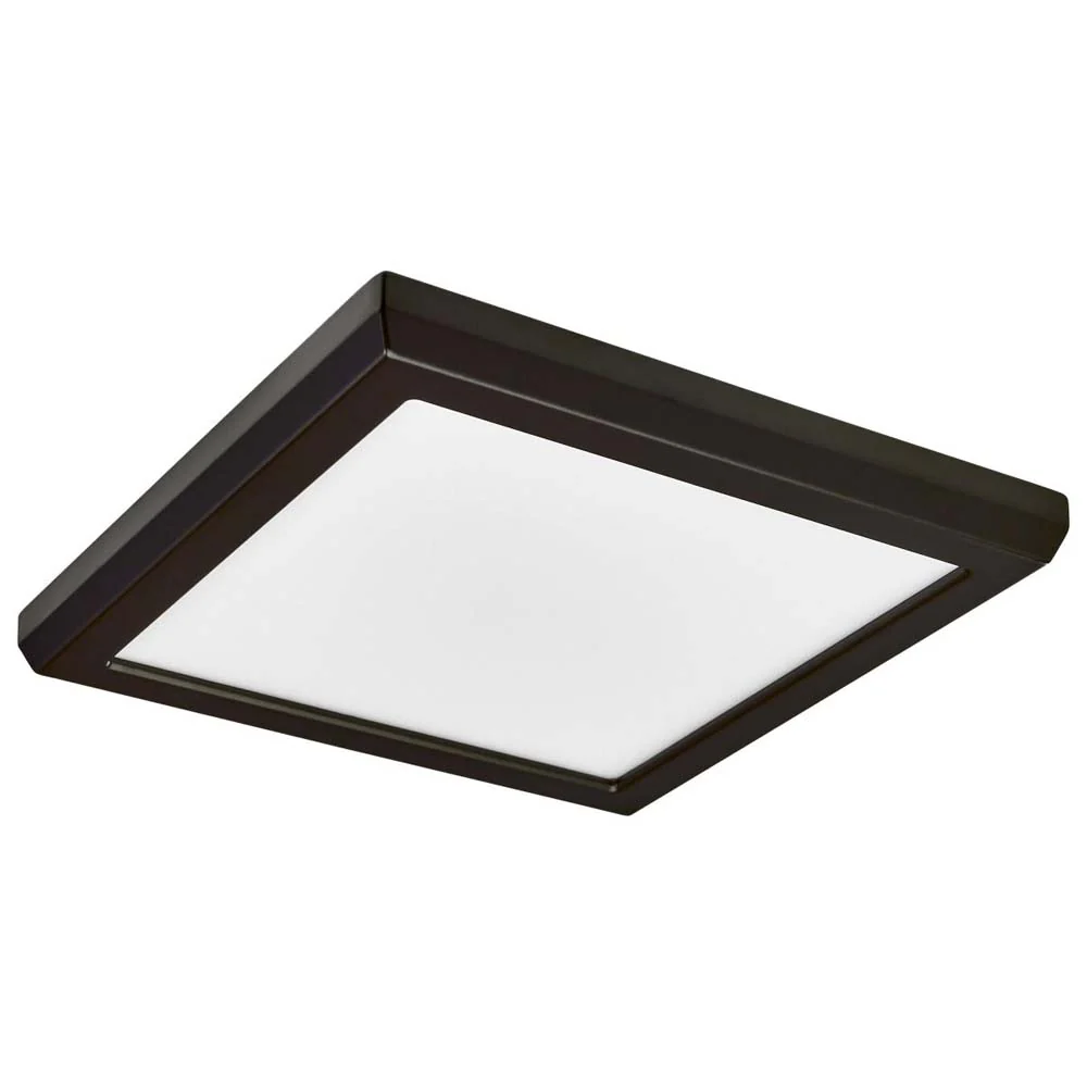 11w 7in. Square LED Flush Mount CCT Selectable with Bronze Finish - Image 3