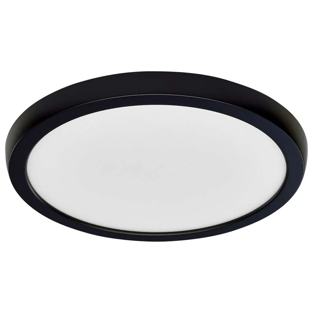 13w 9in. Round LED Flush Mount CCT Selectable with Black Finish - Image 3