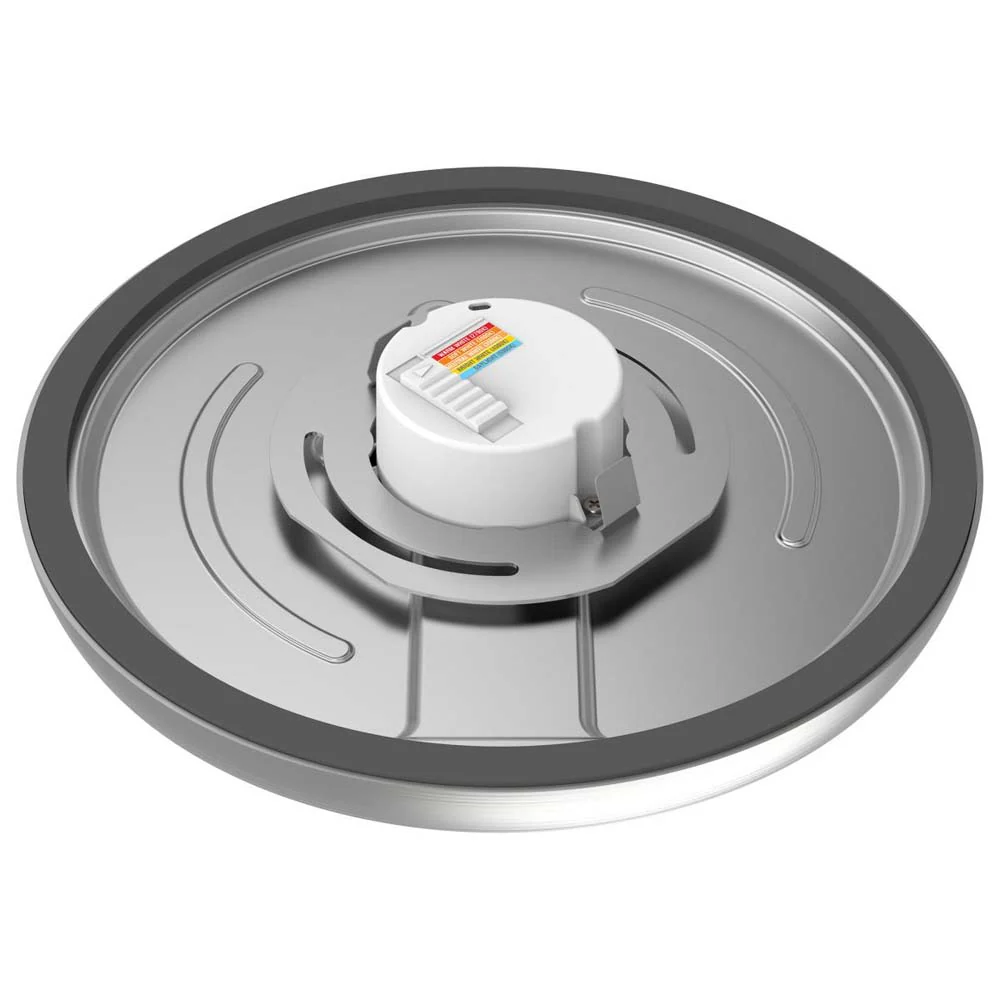 13w 9in. Round LED Flush Mount CCT Selectable with Nickel Finish - Image 2