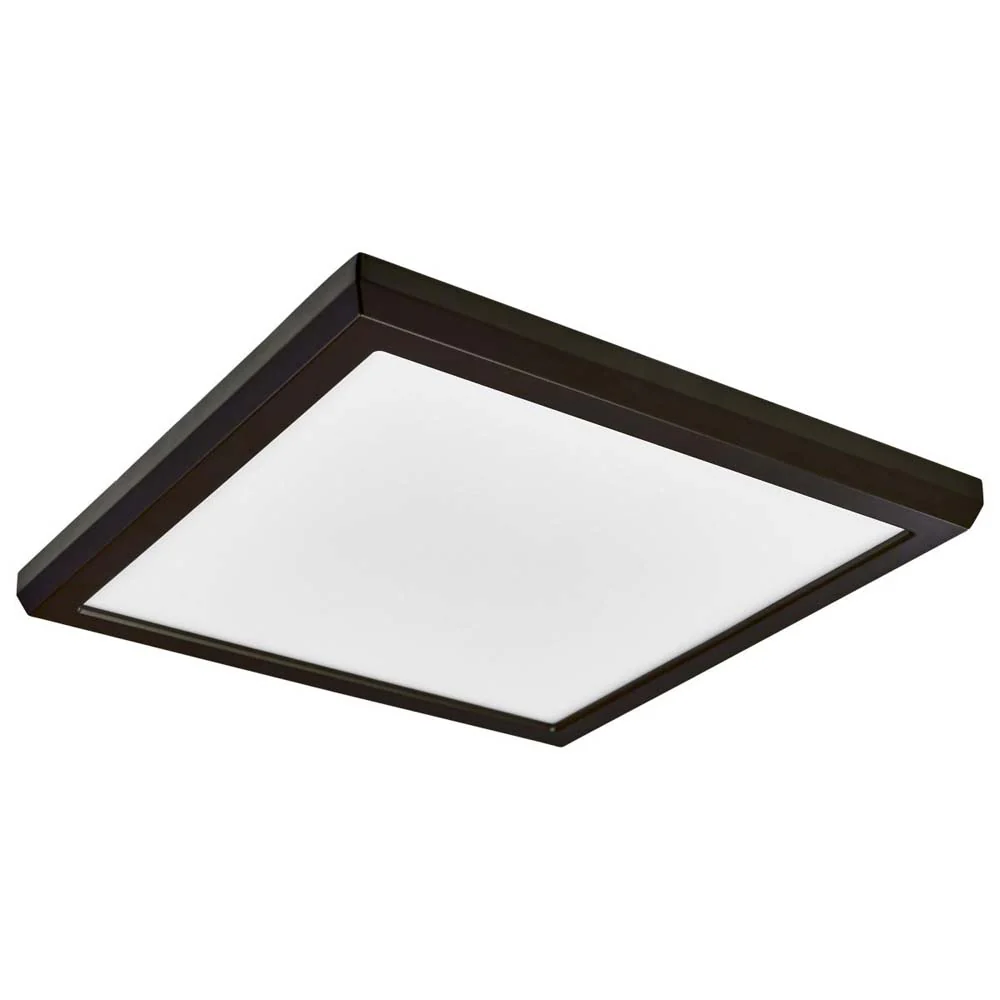 13w 9in. Square LED Flush Mount CCT Selectable with Bronze Finish - Image 3