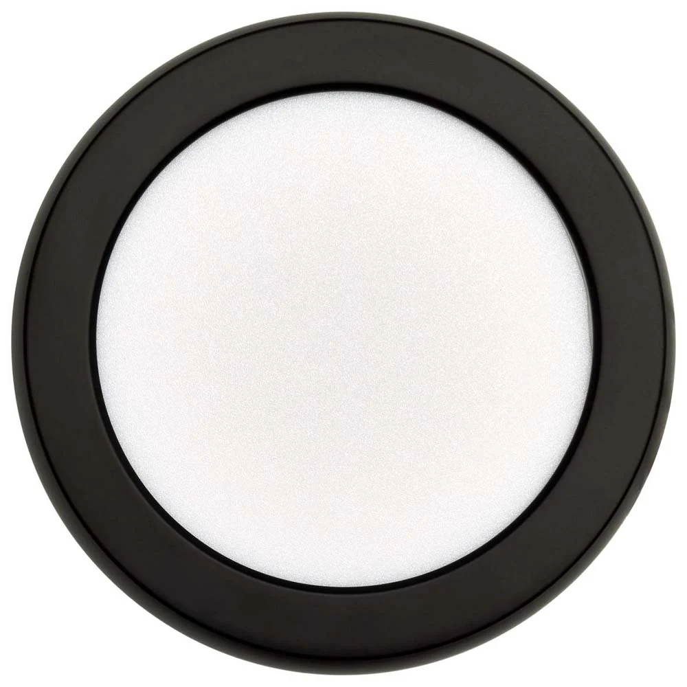 9w 5in.  Round LED Flush Mount CCT Selectable with Black Finish - Image 4