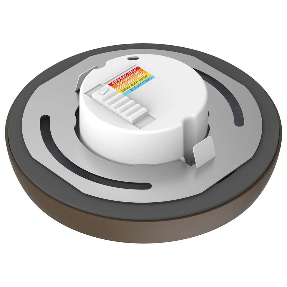 9w 5in. Round LED Flush Mount CCT Selectable with Bronze Finish - Image 2