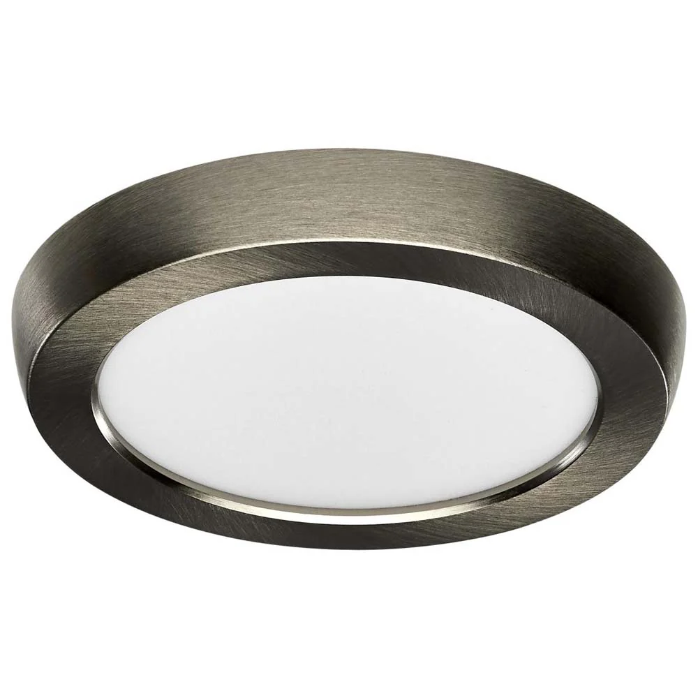 9w 5in. Round LED Flush Mount CCT Selectable with Nickel Finish - Image 3