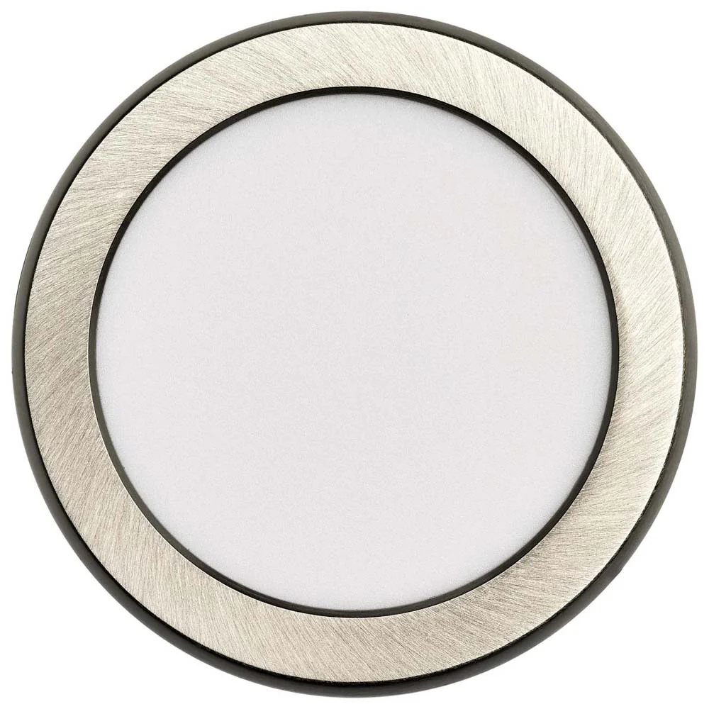 9w 5in. Round LED Flush Mount CCT Selectable with Nickel Finish - Image 4