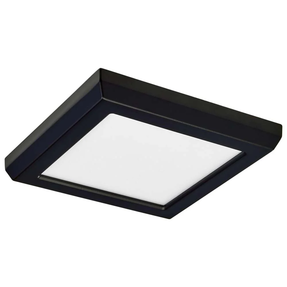 9w 5in. Square LED Flush Mount CCT Selectable with Black Finish - Image 3