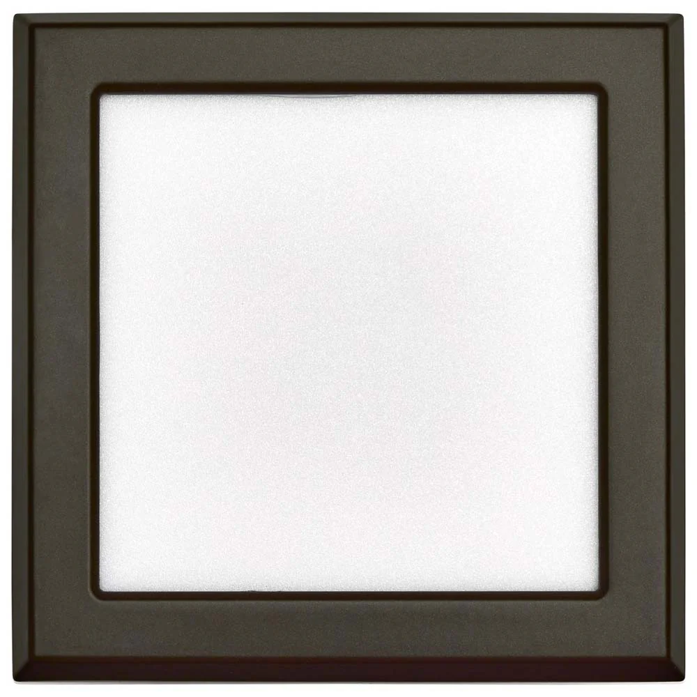 9w 5in. Square LED Flush Mount CCT Selectable with Bronze Finish - Image 4
