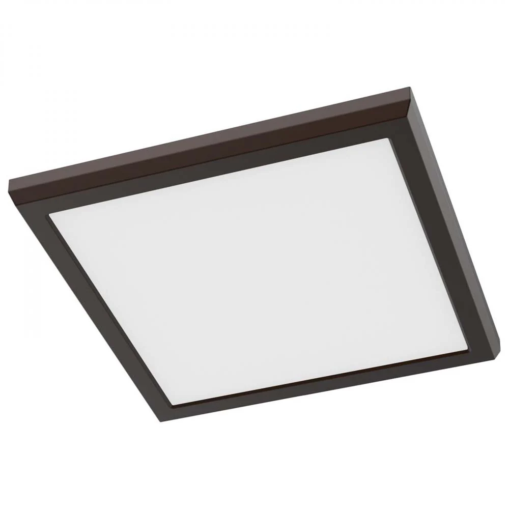 Blink Performer 11w 9-in LED Square Downlight 5 CCT Tunable Bronze Finish